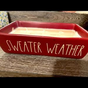 Rae Dunn Sweater Weather 6 wick candle